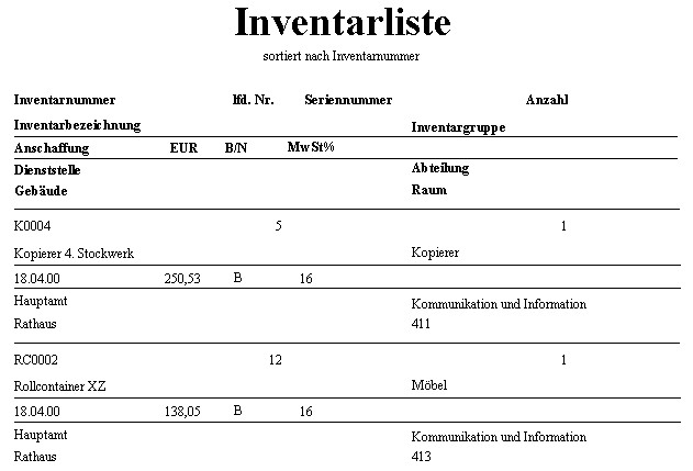 Inventarliste